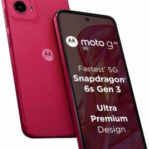 Motorola G45 5G (Viva Magenta, 8GB RAM, 128GB Storage)6 month old