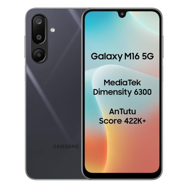 Samsung Galaxy M16 5G (Thunder Black, 4GB RAM, 128 GB Storage) | (3 month old)